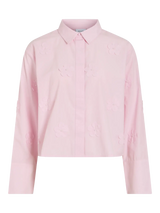 Vila Floara L/S Shirt W/Flowers