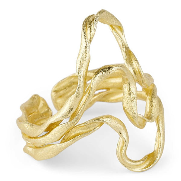 Pure By Nat Willow Ring - Gold