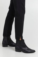 Pulz Jeans Bindy HW Pants Ankl. Skinny Leg - Black