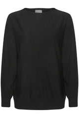 Culture Annemarie Batwing Jumper - Black