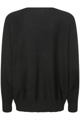 Culture Annemarie Batwing Jumper - Black