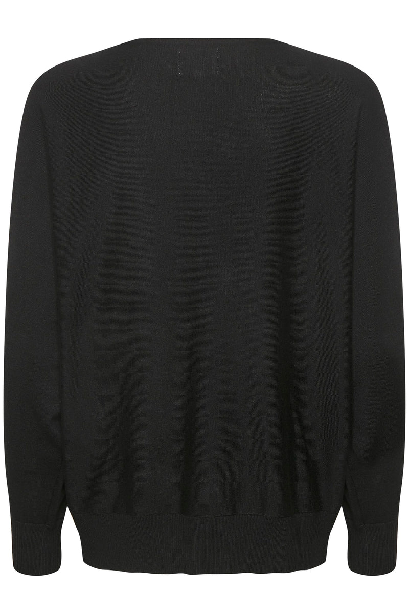 Culture Annemarie Batwing Jumper - Black