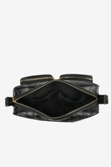 Noella Celina Bag W. Gold - Black Croc