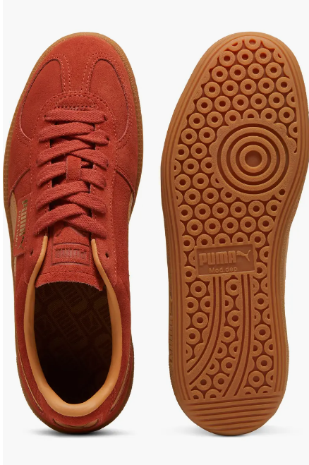 Puma Palermo - Mars Red - caramel latte