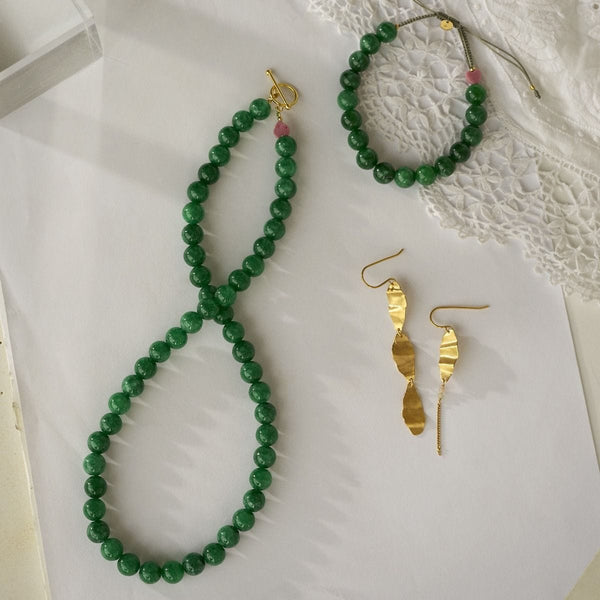 Stine A Bon Bon Necklace - Happy Green