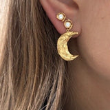 Stine a Petit Claire De Lune Earring-  Left