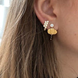 Stine a Petit Cleo Mocha Earring - Single