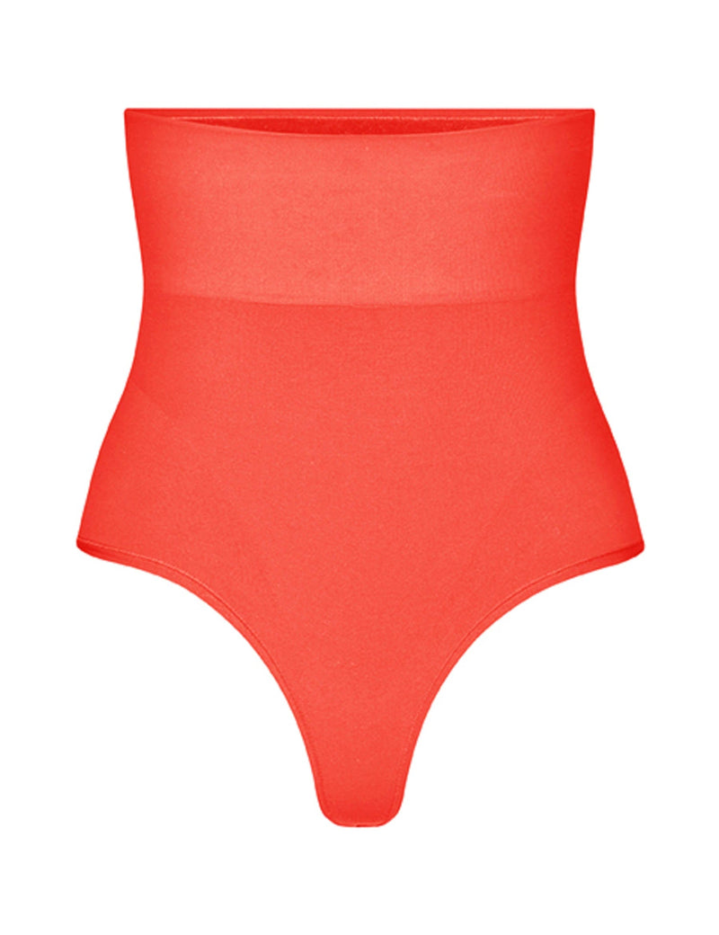 Lykkeland Second Skin High Waist Thong - Red