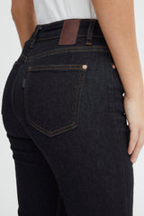 Emma HW jeans medium Straight - Un- Wash