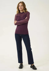 Culture Grace New Mesh Blouse - Winetasting