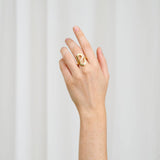 Pure By Nat Nina Ring - Gold