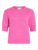 Vila Viril 2/4 Sleeve O-Neck Knit - Fiji Flower
