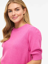 Vila Viril 2/4 Sleeve O-Neck Knit - Fiji Flower