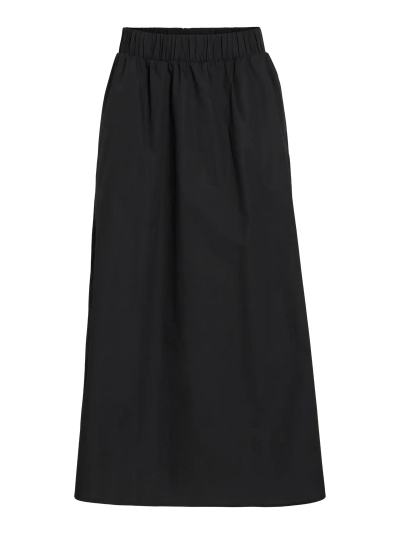 Vila sophie Hw Ankle Skirt - Black