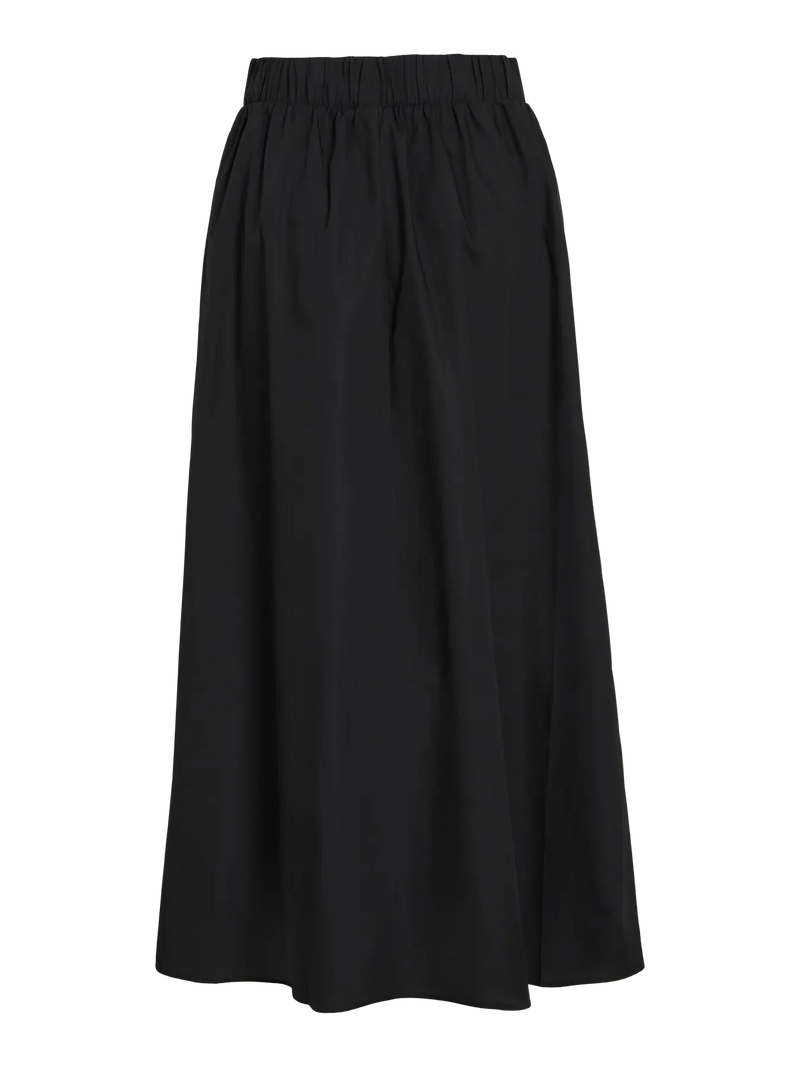 Vila sophie Hw Ankle Skirt - Black