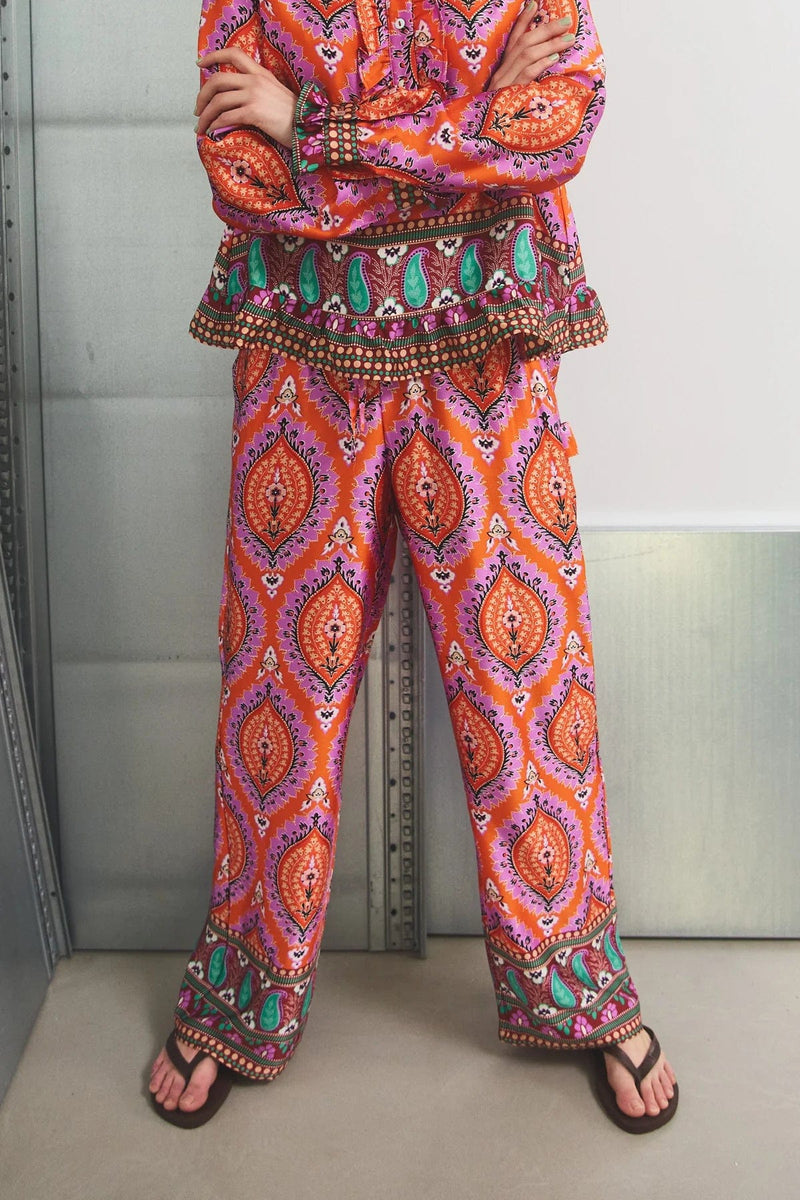 Noella Sally Pants - Trisha Print