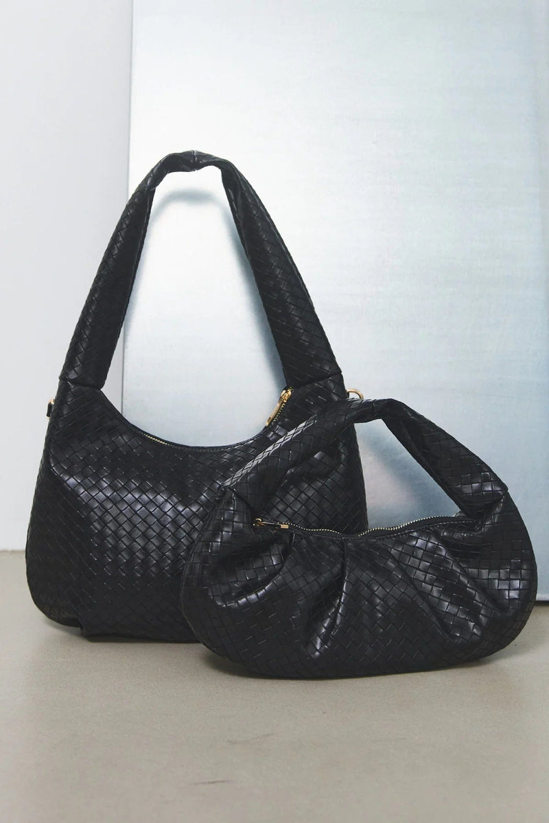 Noella Peony Bag - Black