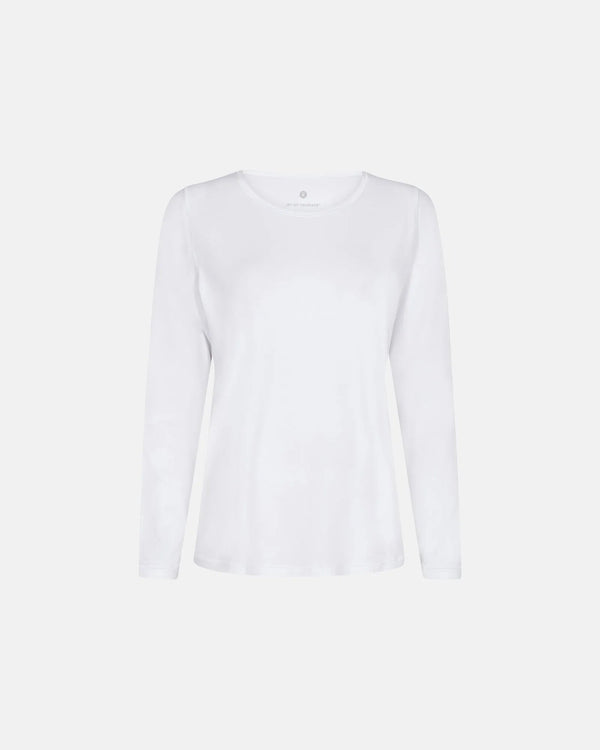 JBS of Denmark Bamboo Blend LS Shirt - White