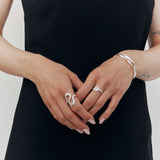 Pure By Nat Nina Ring - Silver