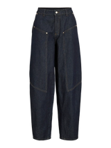 Vila Barrel RW Leg Patch Jeans Lova