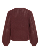 Vila Liga Pointelle L/S O.Neck Top - Port Royale