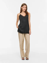 Vila Ionara Lace Singlet - Black