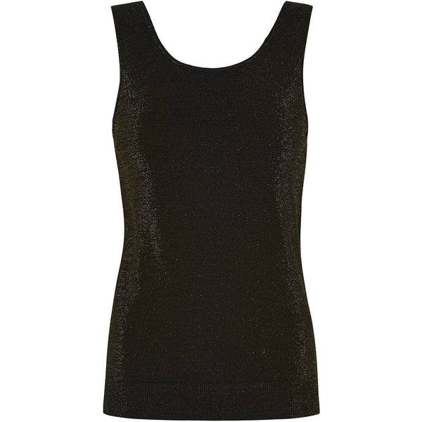 Tim & Simonsen Las Vegas Glitter Tank Top - Gold