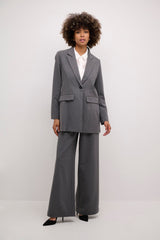 Culture Annlise Studded Blazer - Grey