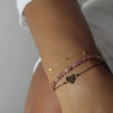 Stine A Pink Hearts Bracelet