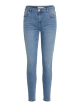 Vila sarah RW skinny Jeans - Medium Blue Demin