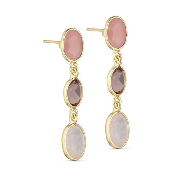 Pure By Nat Amira Earrings - Pink