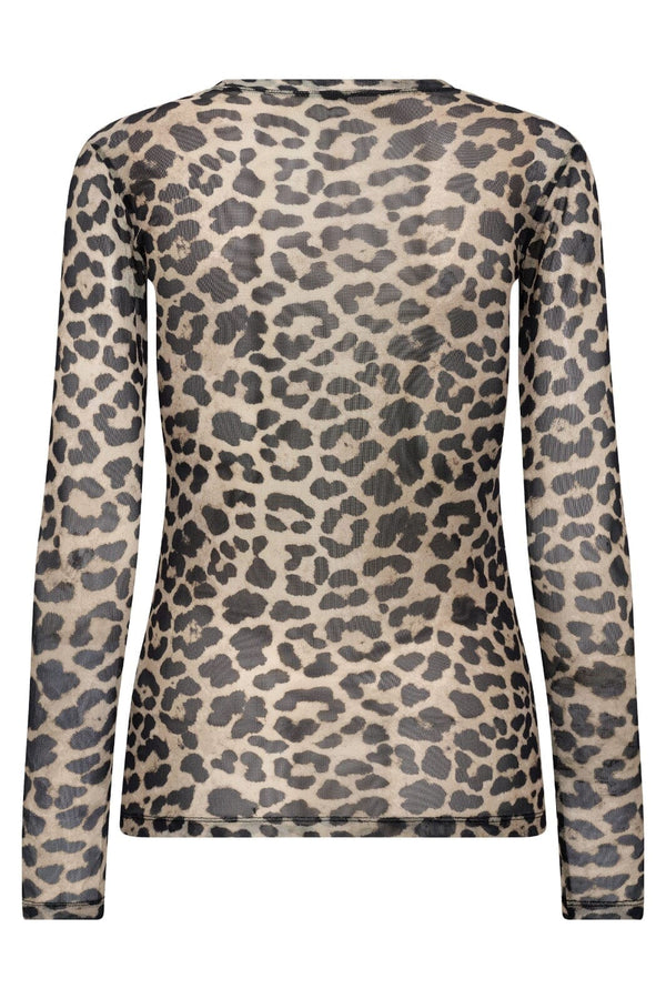 Hype The Detail Mesh W/Print - Leopard
