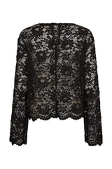Hype The Detail Lace Blouse - Black