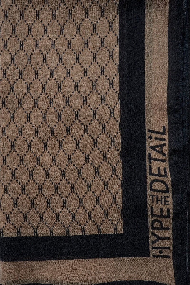 Hype the Detail Scarf - Brown