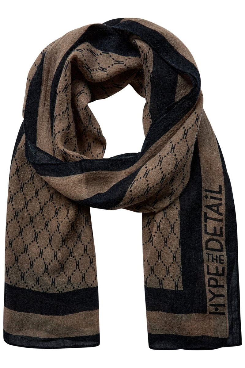 Hype the Detail Scarf - Brown