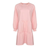 Noella Holly Sweat Dress - Light Rose