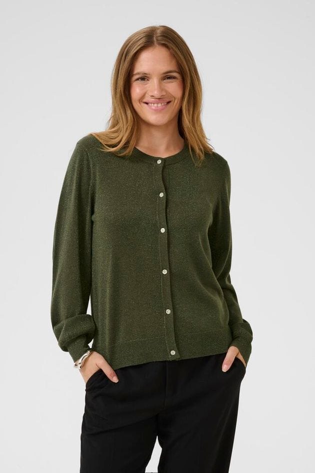 Culture Fay Cardigan - Olive Night