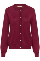 Culture Fay Cardigan - Zinfandel