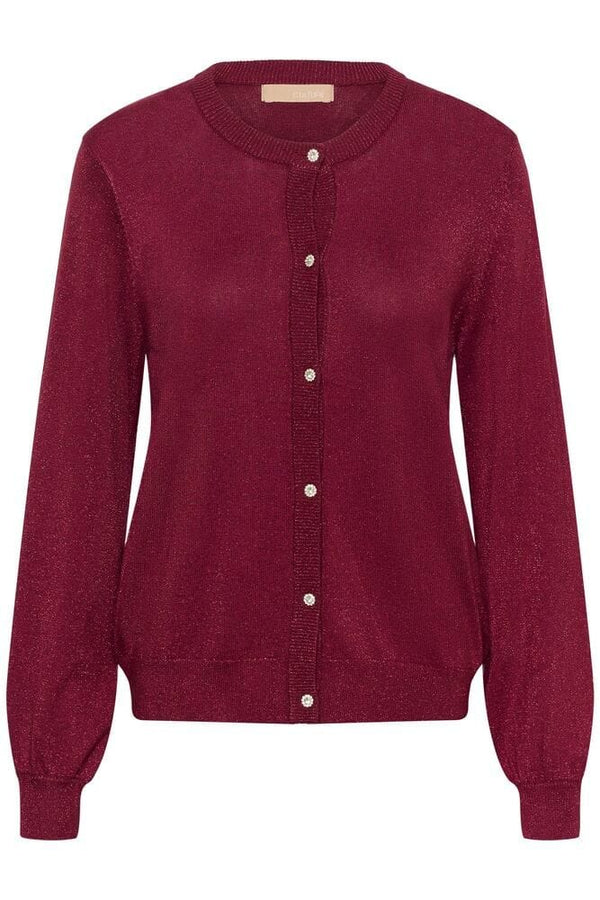 Culture Fay Cardigan - Zinfandel