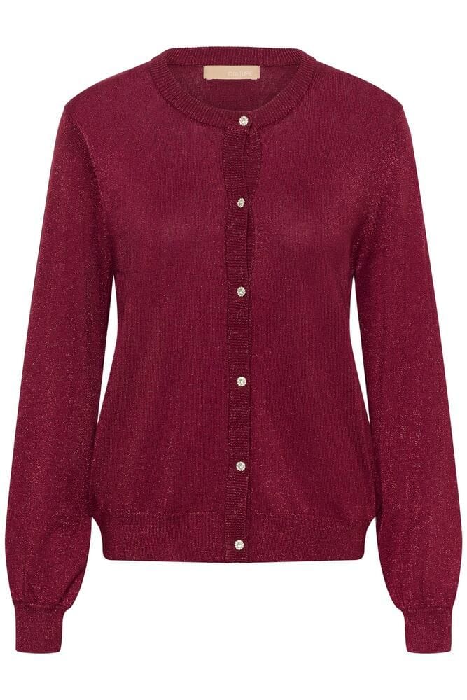 Culture Fay Cardigan - Zinfandel