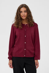 Culture Fay Cardigan - Zinfandel