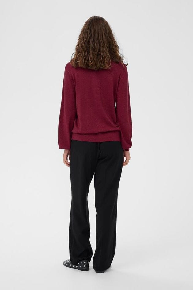 Culture Fay Cardigan - Zinfandel