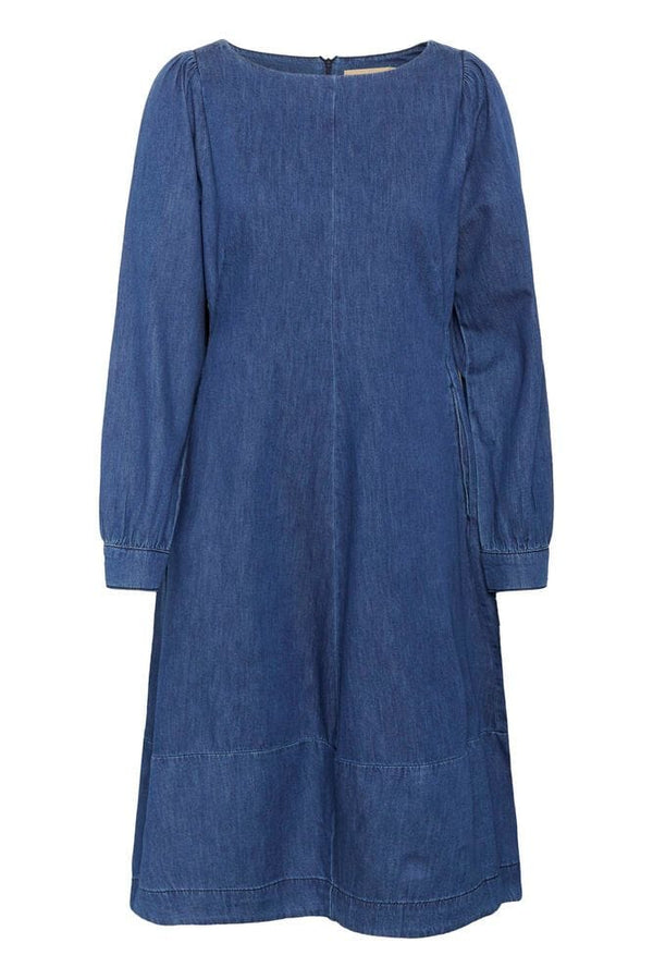 Culture Arpa Antoinett Dress - Dark Blue Wash