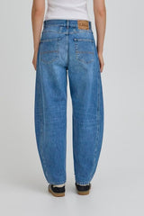 Ball Cavi Curved Jeans - Medium Blue Washed
