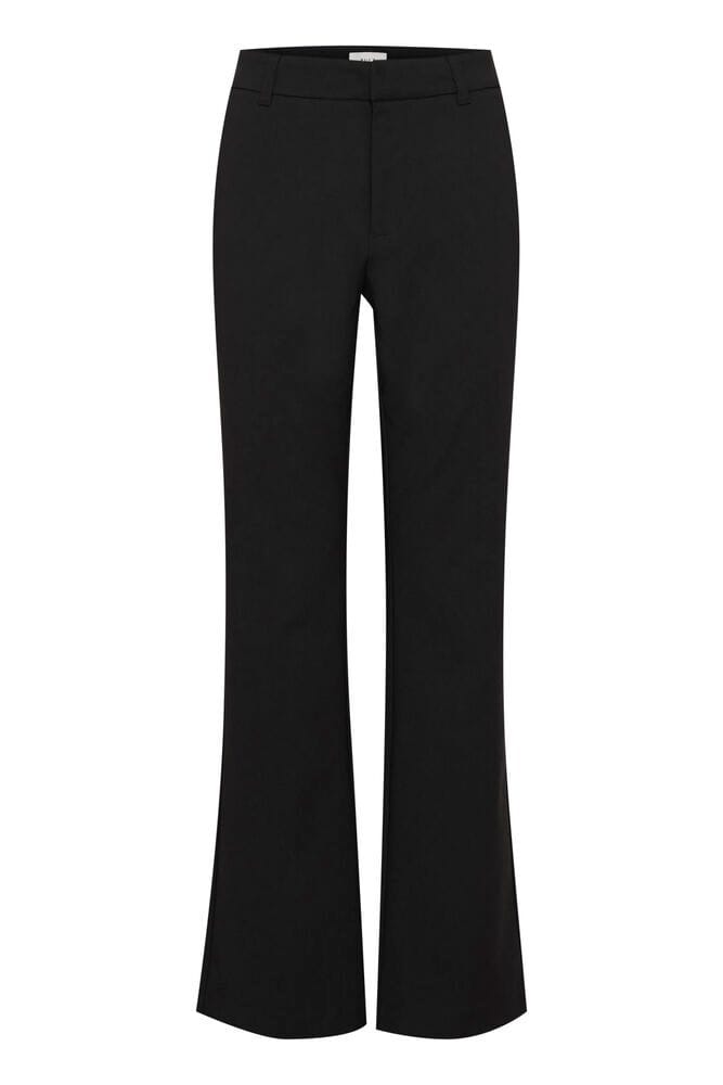 Pulz Jeans Bindy HW pants Bootcut Leg - Black
