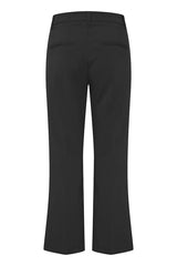 Pulz Jeans Bindy HW pants Kickflared Leg  - Black