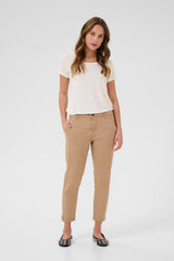 Culture Brita Copped Pants - Dune