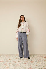 Culture rainbow Pants - Blue Multi