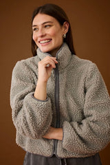 Culture catina Teddy Jacket - Drizzie