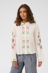 Culture breezy Shirt - Spring Gardenia